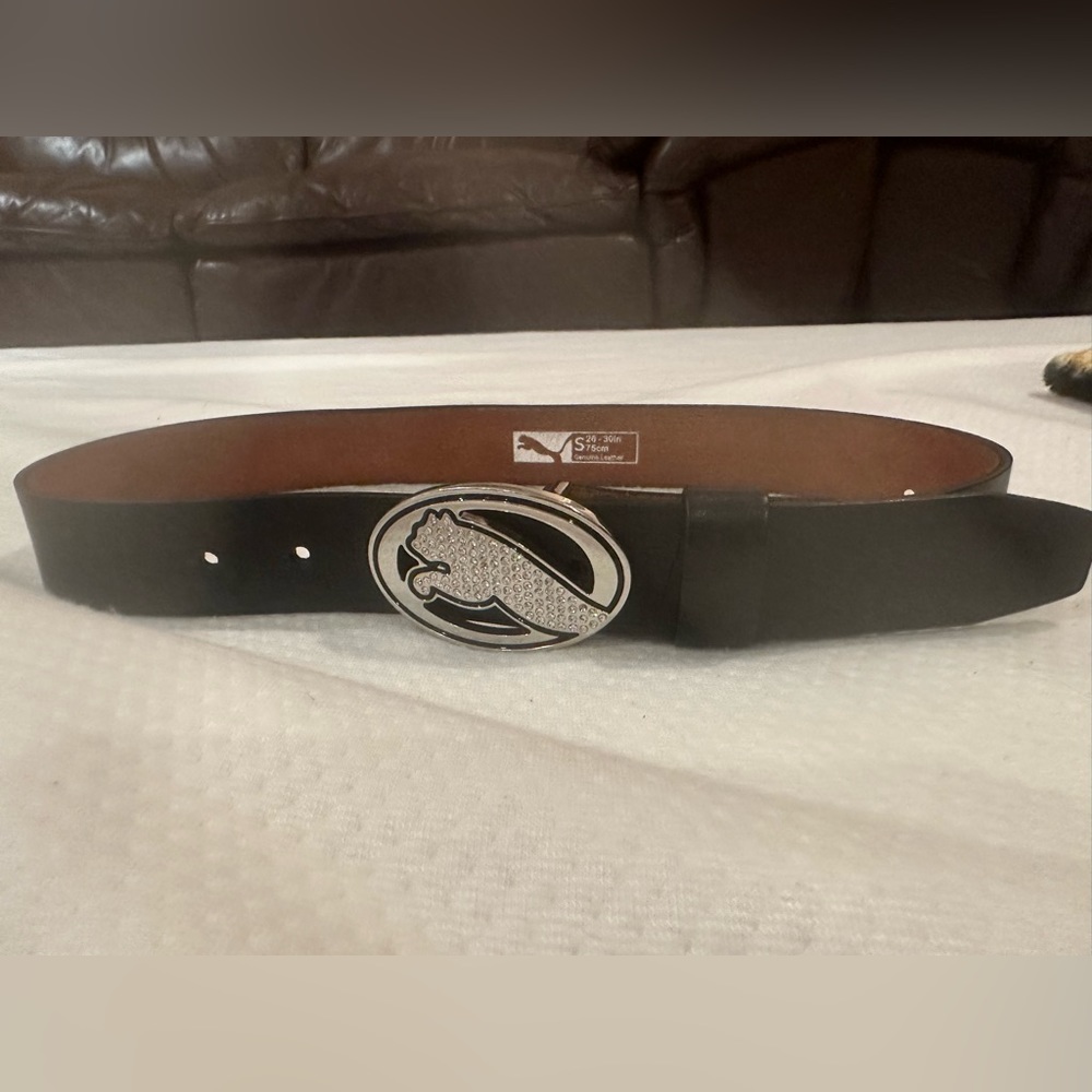 Puma Girls Leather Belt
